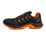 Pantofi Grisport Bavenite Negru - Black/Orange, 40, 42 - 45