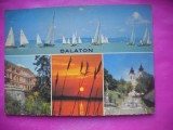 HOPCT 22059 LACUL BALATON --UNGARIA -CIRCULATA