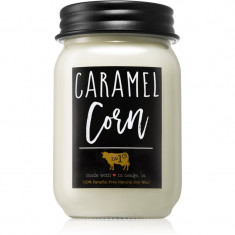 Milkhouse Candle Co. Farmhouse Caramel Corn lumânare parfumată Mason Jar 368 g