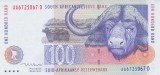 Bancnota Africa de Sud 100 Rand (1999) - P126b UNC ( vezi descriere )