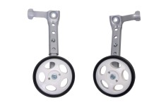 Roti ajutatoare reglabile pentru biciclete cu schimbator, compatibile 16&ndash;24&quot;, roti din plastic