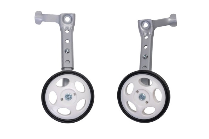 Roti ajutatoare reglabile pentru biciclete cu schimbator, compatibile 16&ndash;24&quot;, roti din plastic