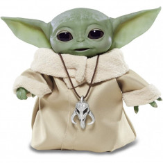 Jucarie interactiva Star Wars Baby Yoda Hasbro, 25 efecte sonore, 3 ani+ foto