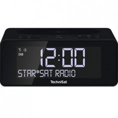 Radio cu ceas TechniSat Digitradio 52, 2W, ecran LCD, USB foto
