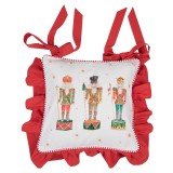 Cumpara ieftin Fata perna scaun Craciun Spargatorul de Nuci 40x40 cm