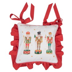 Fata perna scaun Craciun Spargatorul de Nuci 40x40 cm