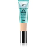 IT Cosmetics Your Skin But Better CC+ Natural Matte machiaj cu efect matifiant SPF 40 pentru femei Fair 32 ml