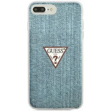 Cumpara ieftin Husa Cover Guess Jeans Colection pentru iPhone 7/8 Plus Albastru