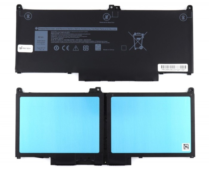 Baterie DellLatitude 7300 60Wh Protech High Quality, Latitude 7400 60Wh Protech High Quality, MXV9V 60Wh