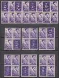 Romania 1956 LP 406b Ziua Copilului: 10 Viniete Diferite, Blocuri MNH. Timbre Romania, Colectie filatelica