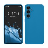 Husa Kwmobile pentru Samsung Galaxy S23 FE, Albastru, Silicon, KWM000021LO011C, Carcasa