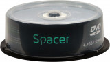 DVD-R SPACER 4.7GB, 120min, viteza 16x, 25 buc, spindle, &quot;DVDR25&quot;