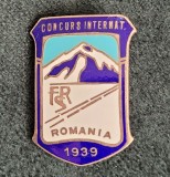 Insigna regalista FRS concurs international 1938