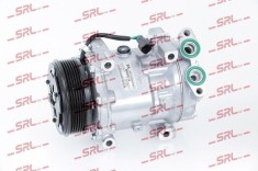 Compresor AC nou Volvo C30 12, S40/V50 12, S60/V60 19, S80 15, V70 16, motor: 1.6 D2, tip Sanden: SD7V16, Diam. fulie 109, SRLine, 31291821; 31348213
