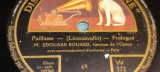 PLACA GRAMOFON / CARMEN -AIR DU TOREADOR ( BIZET ) PAILLASSE - LEON CAVALLO