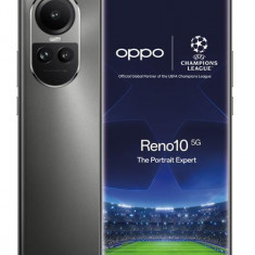Telefon Mobil Oppo Reno10, Procesor Mediatek MT6877V Dimensity 7050, AMOLED touchscreen 6.7inch, 8GB RAM, 256GB Flash, Camera Tripla 64+32+8MP, Wi-Fi,