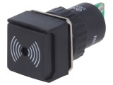 Semnalizator acustic 75dB IP40 &Oslash;16mm
