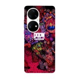 Husa compatibila cu Huawei P40 model Doom Eternal, Silicon, TPU, Viceversa
