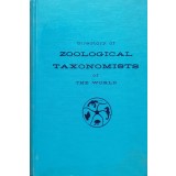 Dictory of zoological taxonomists of the world - 1961 - Richard E. (xx710)