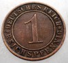2.697 GERMANIA WEIMAR 1 REICHSPFENNIG 1932 A, Europa, Bronz