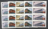 Russia 1982 Trains Locomotives x 4 MNH DC.035, Nestampilat