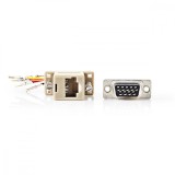 Adaptor DB9 mama - RJ45 mama Nedis