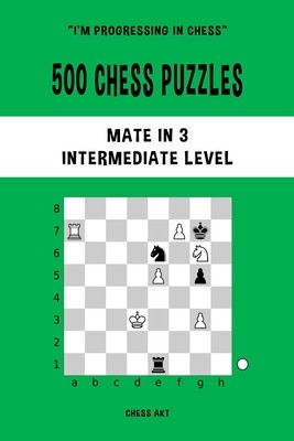 500 Chess Puzzles, Mate in 3, Intermediate Level foto
