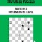 500 Chess Puzzles, Mate in 3, Intermediate Level