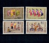 Thailanda 1969 - Dansuri populare, serie neuzata