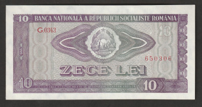 Romania, 10 lei 1966_UNC_G.0343 650306 foto