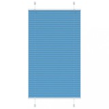 vidaXL Jaluzea plisată Albastru 70x150 cm Lățime țesătură 69,4 cm