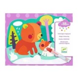 Cumpara ieftin Set pictura cu apa Djeco - In padure