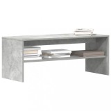 vidaXL Comodă TV, gri beton, 100 x 40 x 40 cm, PAL