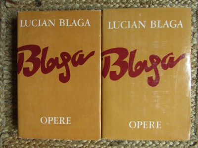 Opere. Poezii Vol. 1-2 - Lucian Blaga foto