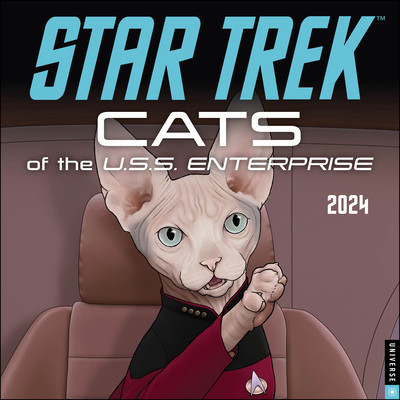 Star Trek: Cats 2024 Wall Calendar foto