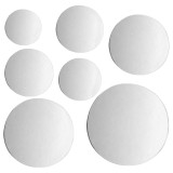 Oglinde acrilice autocolante rotunde decorative argint, CMCLASS