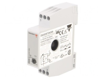 Releu Monitorizare Curent AC IP20 DIA foto
