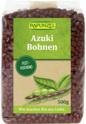 Fasole Boabe Azuki Bio Rapunzel 500gr foto