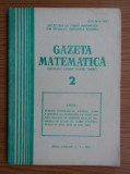 Revista Gazeta Matematica. Anul LXXXVIII, nr. 2 / 1983