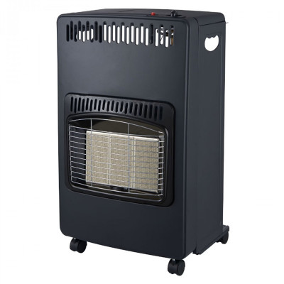 Soba mobila Hausberg, alimentare cu gaz GPL, 4200 W, 3 trepte de putere, Negru foto