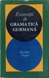 Exercitii de Gramatica Germana - Basilius Abager (1969, Stiintifica, Romana, Paperback) Carte