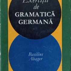 EXERCITII DE GRAMATICA GERMANA-BASILIUS ABAGER