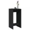 Gossi masa bar, negru, 51x50x103,5 cm, lemn prelucrat