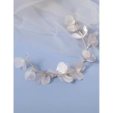 Cumpara ieftin Accesoriu de Par Mireasa 32x7cm, Argintiu - 296668