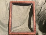 arta / design / vintage - Rama deosebita din lemn pentru fotografii acte documente sau diverse !