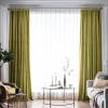 Draperie din catifea blackout cu rejansa din bumbac tip fagure, Madison, 150x215 cm, densitate 700 g/ml, Sycamore, 1 buc