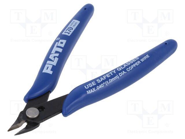 Cleşti laterali PLATO 130mm pentru tăiere cu faţetare