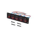Panou cu 5 intrerupatoare 12V 20A Cod: SPA32 Automotive TrustedCars, Oem