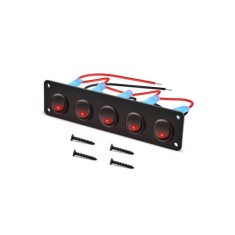Panou cu 5 intrerupatoare 12V 20A Cod: SPA32 Automotive TrustedCars