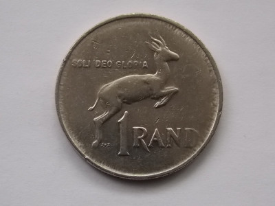 1 rand 1989 AFRICA DE SUD foto